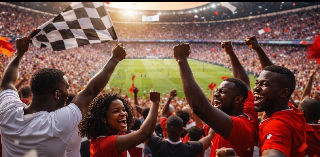 Funs chant for more goals