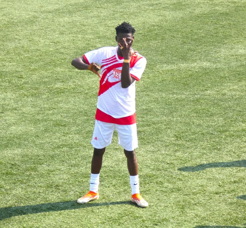 The youngster player